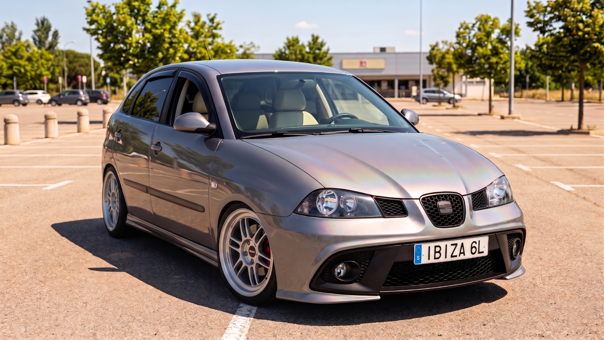 Front Bumper Seat Ibiza 6L Aero Look