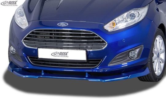 Front Spoiler VARIO-X for FORD Fiesta MK6 (MK7 in UK) (JA8 JR8) 2012-2017 Front Lip Splitter RDX - RDX - RDFAVX30264