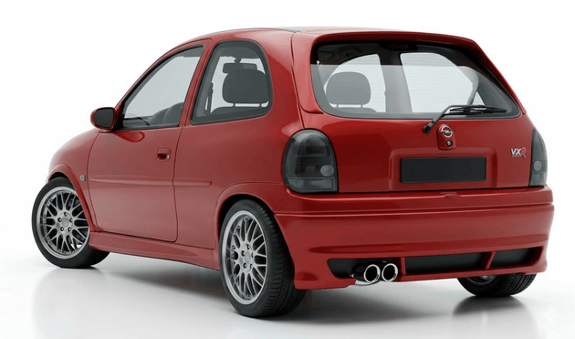 Rear Bumper Opel Corsa B - Para-Choques - Componor - 0106055