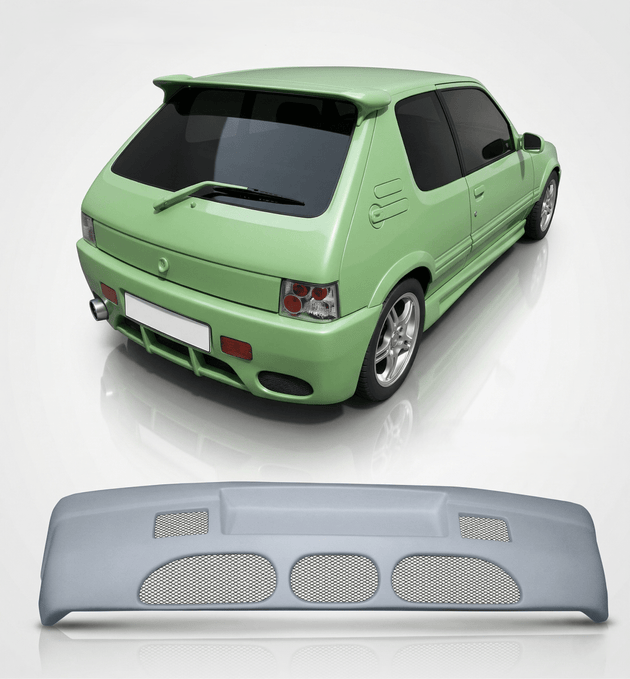 Rear Bumper Peugeot 205 - Para-Choques - Bruma Mágica - 0106072