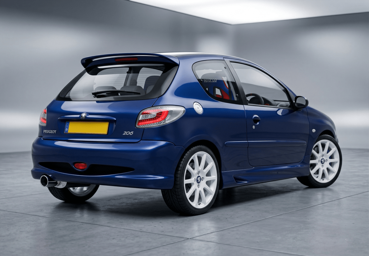 Rear Bumper Peugeot 206 - Para-Choques - Componor - 0106006