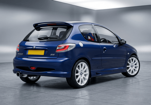 Rear Bumper Peugeot 206 - Para-Choques - Componor - 0106006