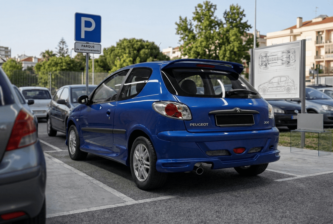 Rear Bumper Peugeot 206 - Para-Choques - Componor - 0106295