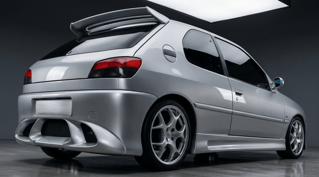 Rear Bumper Peugeot 306 - Para-Choques - Componor - 0106031
