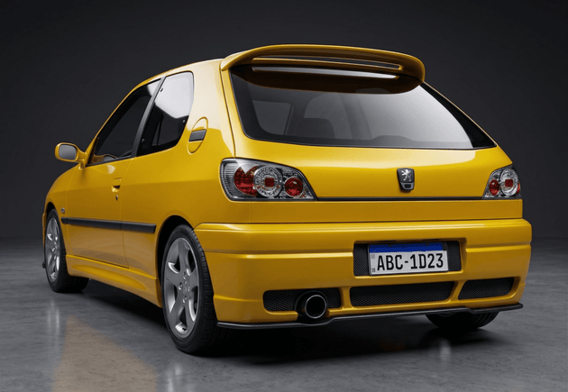 Rear Bumper Peugeot 306 - Para-Choques - Componor - 0106056