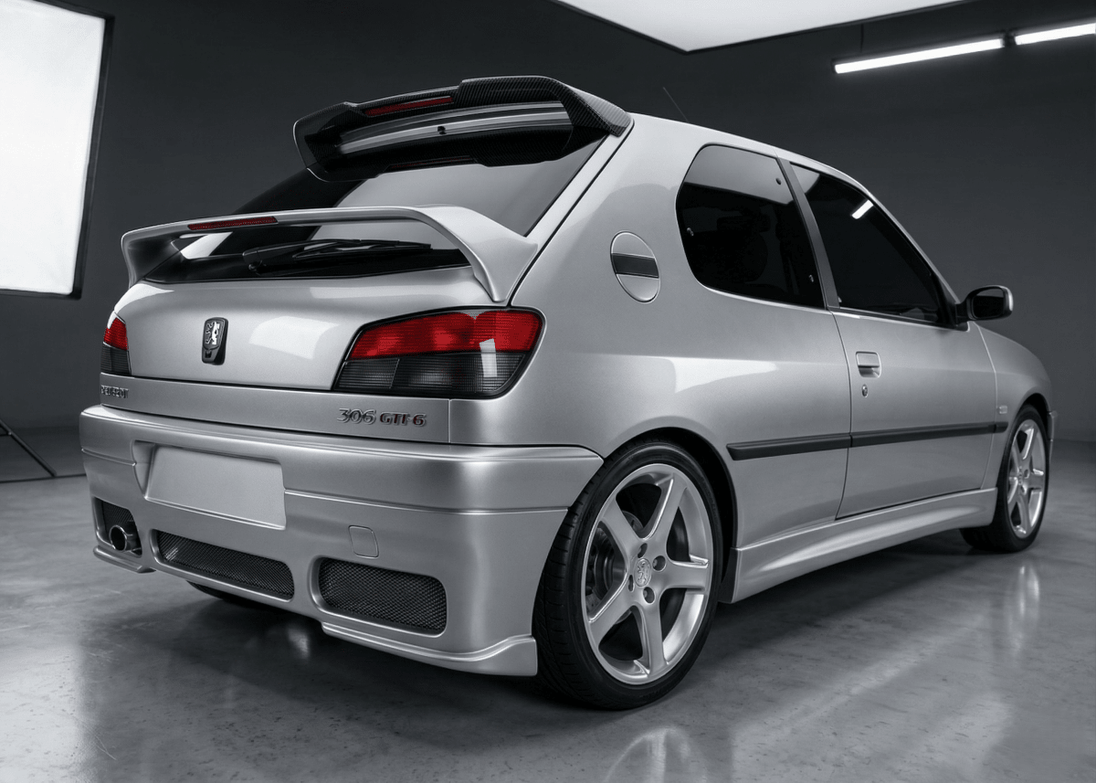 Rear Bumper Peugeot 306 - Para-Choques - Componor - 0106170