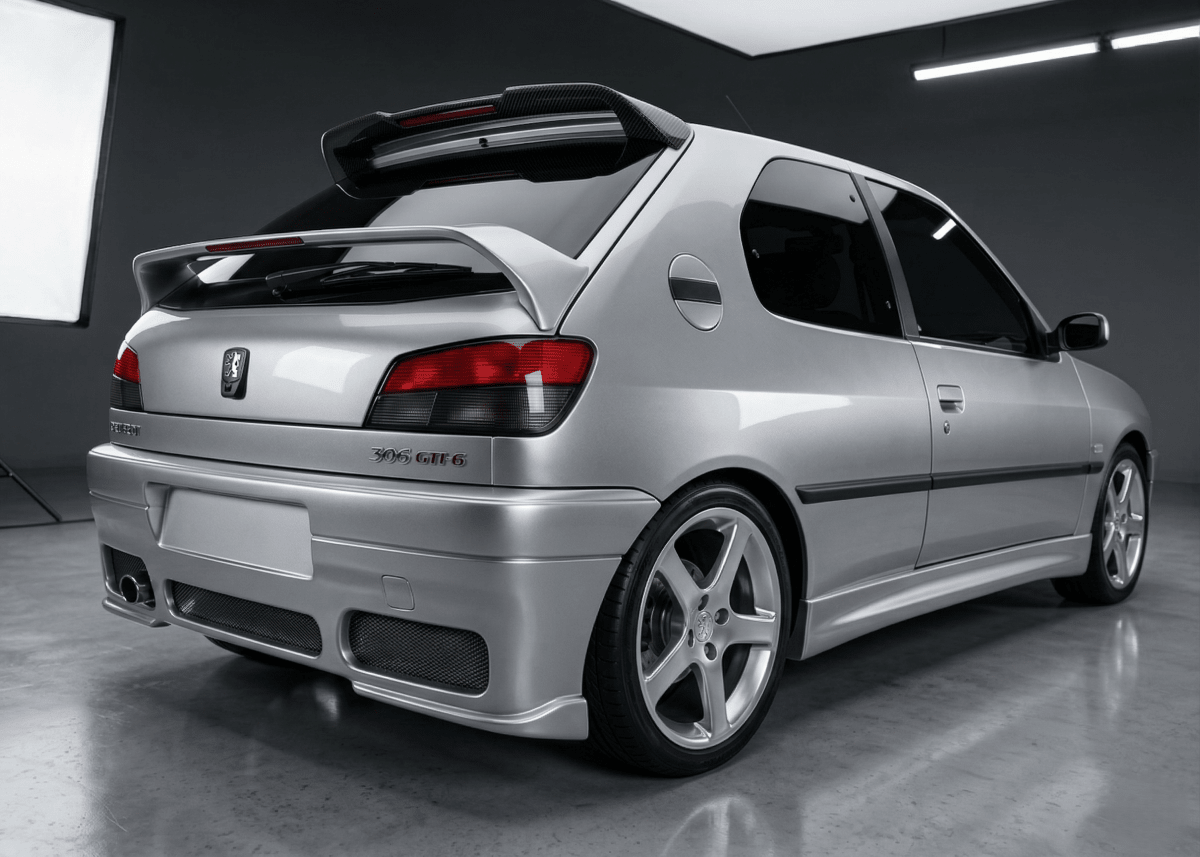 Rear Bumper Peugeot 306 - Para-Choques - Componor - 0106170