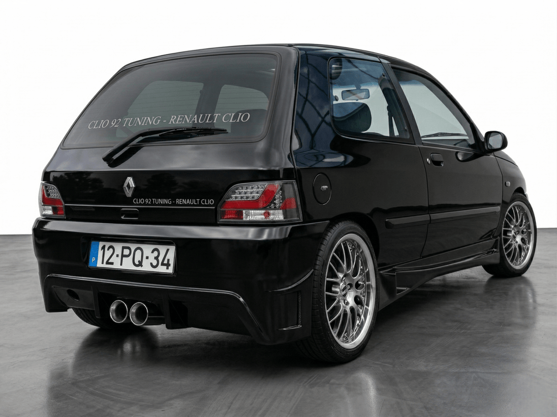 Rear Bumper Renault Clio 1 1990-1998 - Para-Choques - Componor - 0106085
