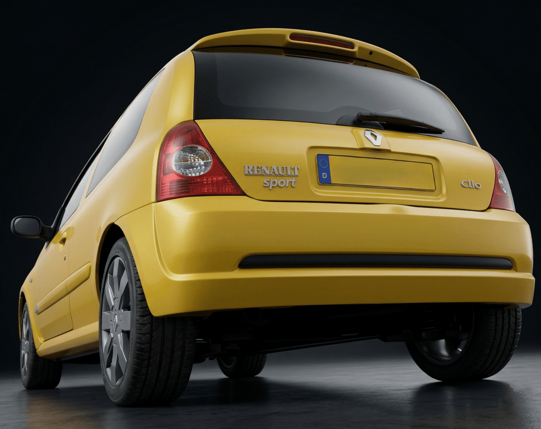 Rear Bumper Renault Clio 2002 - Para-Choques - Componor - 0106049