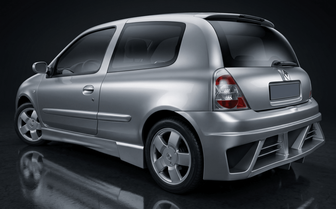 Rear Bumper Renault Clio 2002 - Para-Choques - Componor - 0106156