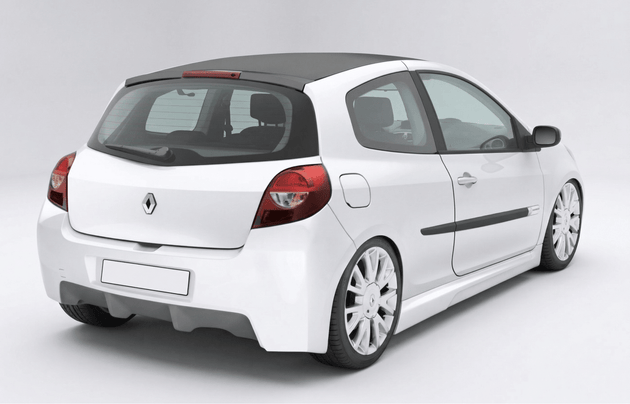 Rear Bumper Renault Clio 2005 - Para-Choques - Componor - 0106305