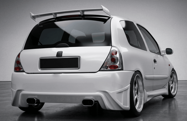 Rear Bumper Renault Clio 98 - Para-Choques - Componor - 0106207