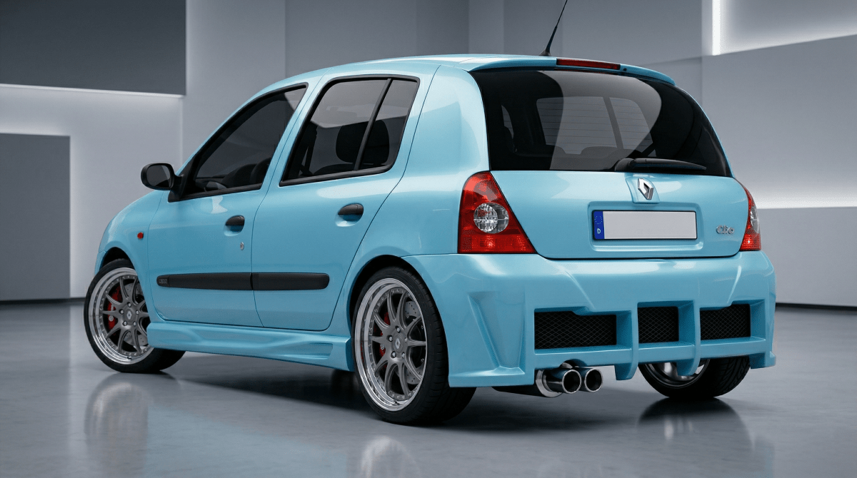Rear Bumper Renault Clio 98 - Para-Choques - Componor - 0106263