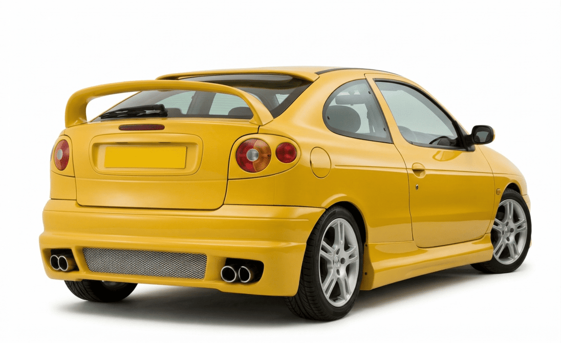 Rear Bumper Renault Megane 95-98 Coupé - Para-Choques - Componor - 0106074