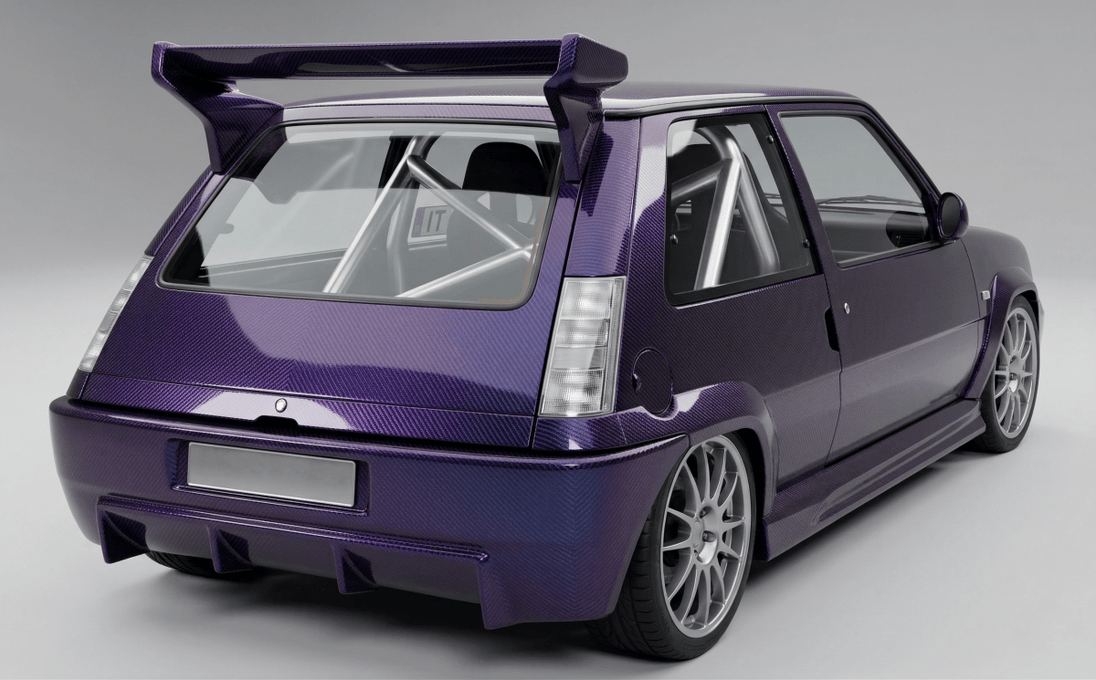 Rear Bumper Renault Super 5 - Para-Choques - Componor - 0106221