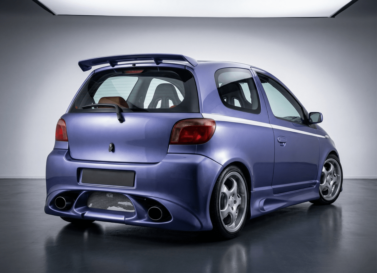 Rear Bumper Toyota Yaris 1st Gen (XP10) 1999-2005 - Para-Choques - Componor - 0106034