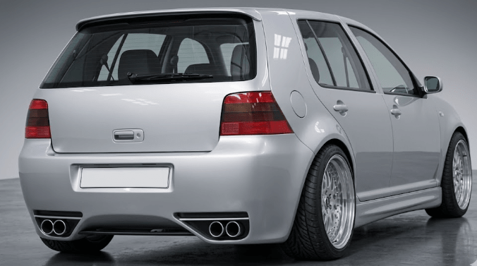 Rear Bumper Volkswagen Golf MK4 1997-2006 - Para-Choques - Componor - 0106163