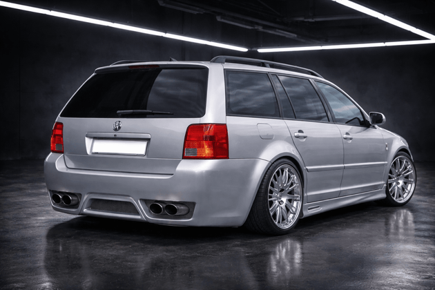 Rear Bumper Volkswagen Passat (3B / 3BG) 1996-2005 - Para-Choques - Componor - 0106231