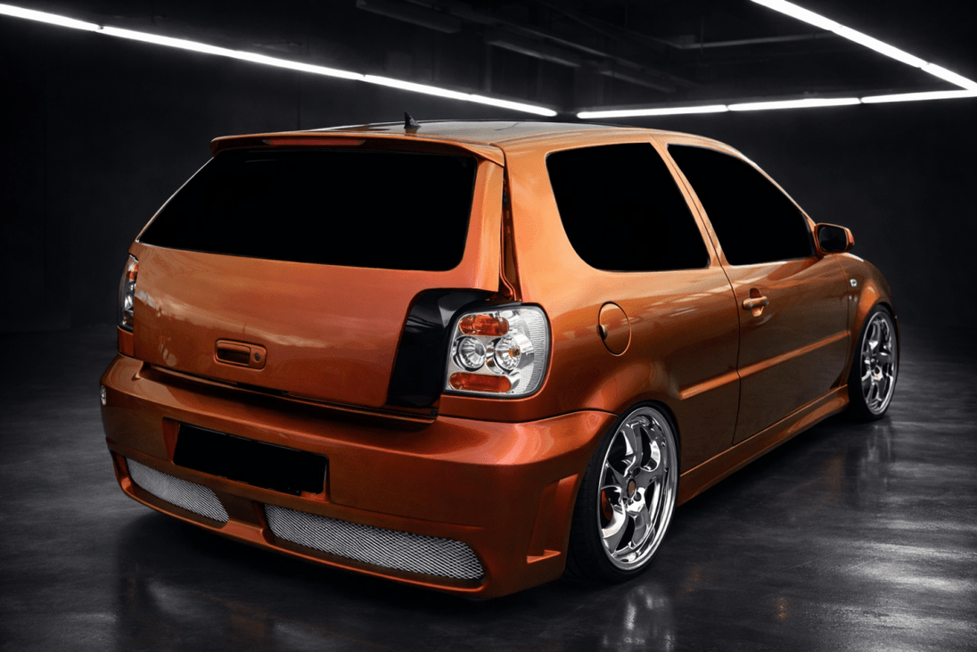 Rear Bumper Volkswagen Polo MK3 (6N2) 1999-2002 - Para-Choques - Componor - 0106189