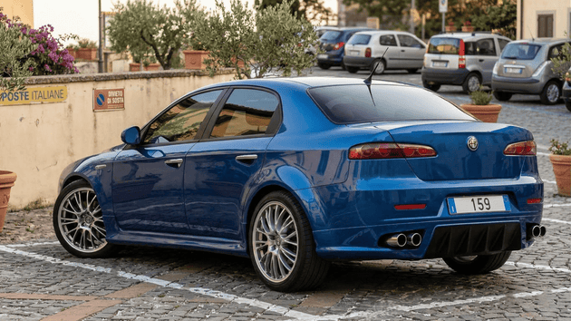 Rear Diffuser Alfa Romeo 159 2005-2011 - Difusor - Componor - 0105121