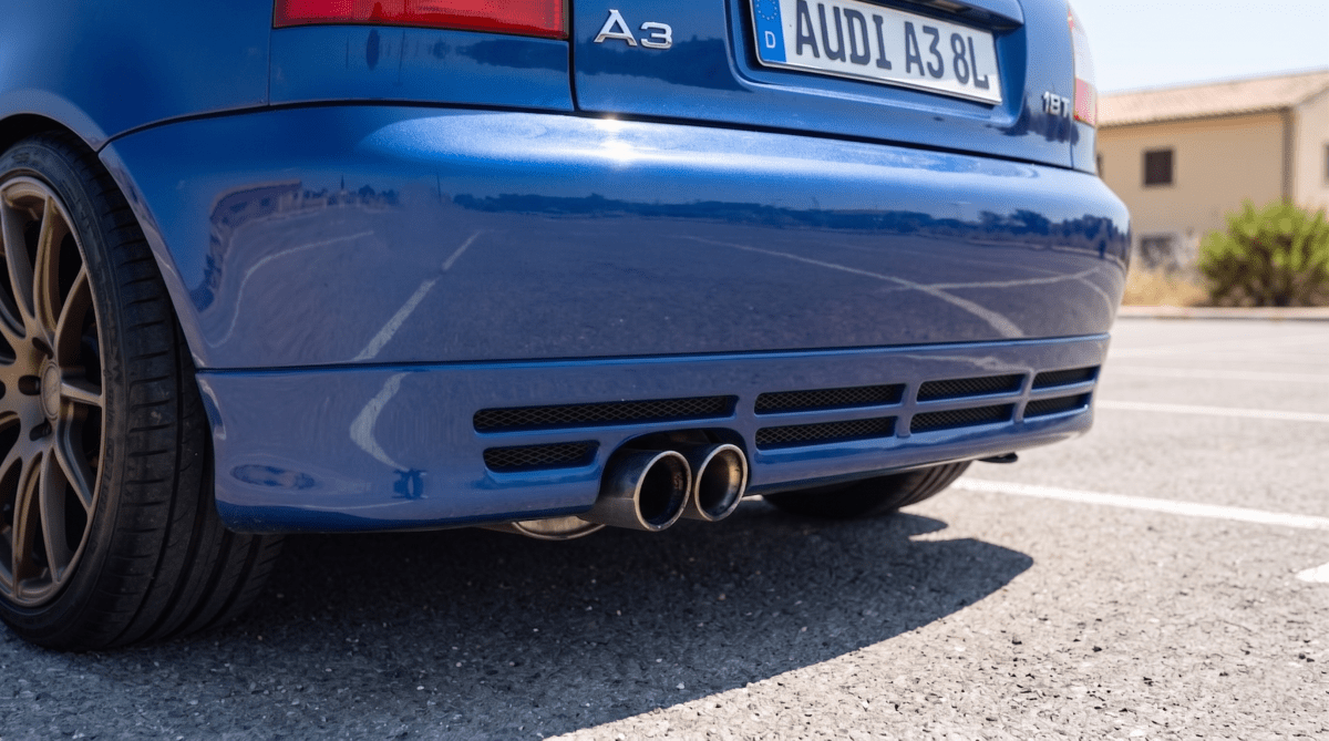 Rear Diffuser Audi A3 8L RG Look 1996-2003 - Difusor - Componor - 0105022