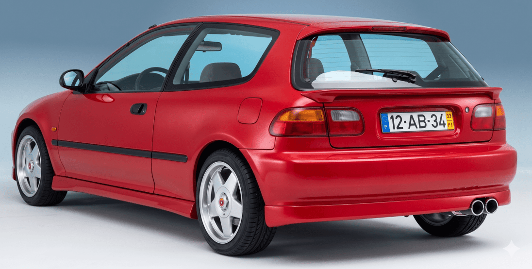 Rear Diffuser Honda Civic 92 - Difusor - Componor - 0105020