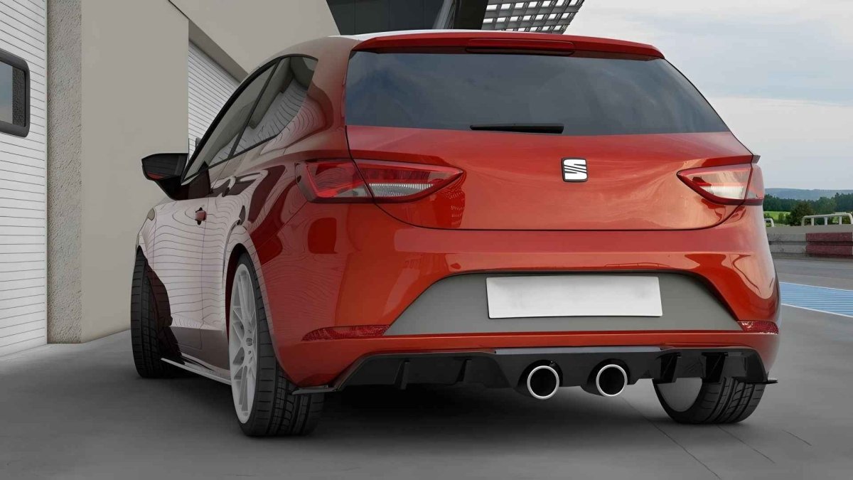 Rear Diffuser Seat Leon Cupra 5F Mk3 Facelift 2017-2020 - Difusor - Interno - 0130017