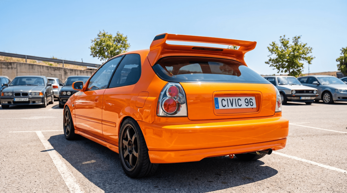 Rear Wing Spoiler Honda Civic 96 - Spoilers - Bruma Mágica - 0103025